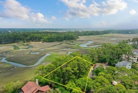 Marshfront Lot for Sale on Seabrook