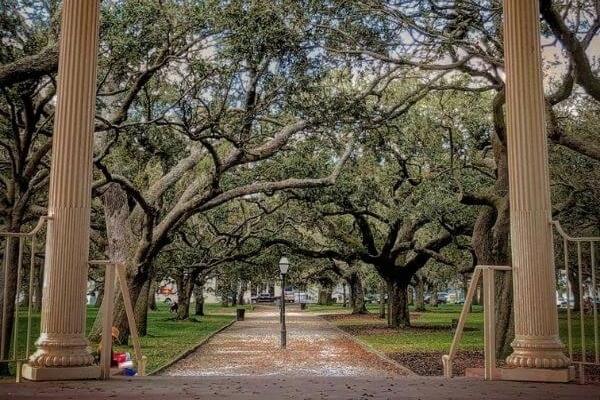 White Point Garden South of Broad Charleston