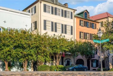 Charleston real estate on rainbow row