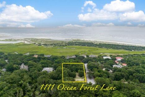 Lot for Sale on Seabrook Island Ocean Forest
