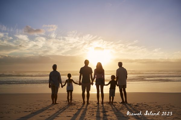 Generations of Family on the Beach