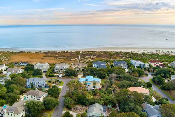 Seabrook Island aerial view