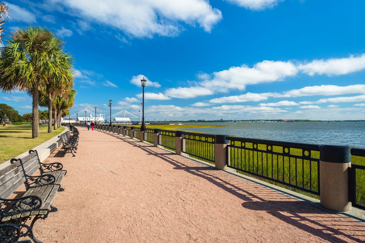 Walk to Waterfront Park from the Four Seasons Charleston