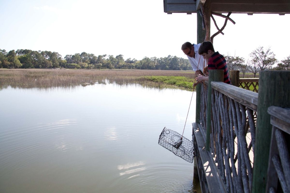 Crabbing Dock in The Preserve