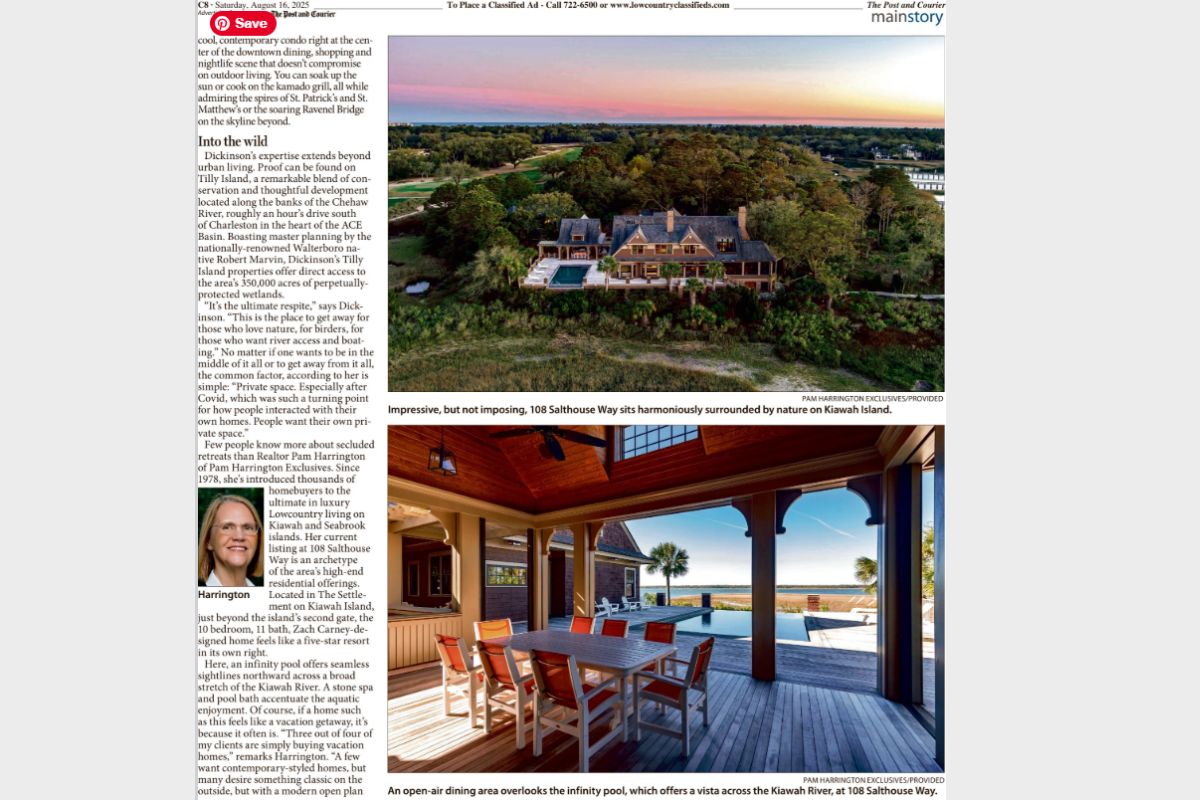 Post and Courier Pam Harrington featured image