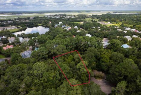 Seabrook Island lot near lakehouse
