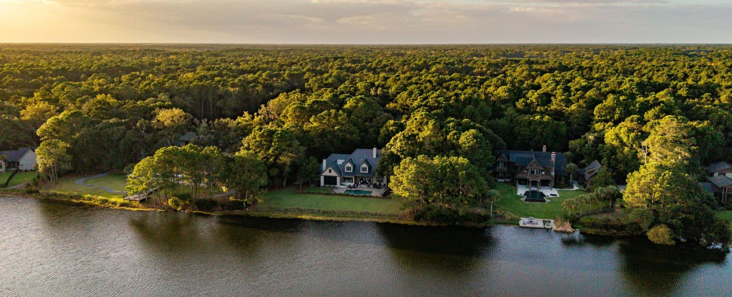Luxury lakefront home in Briars Creek Johns Island SC