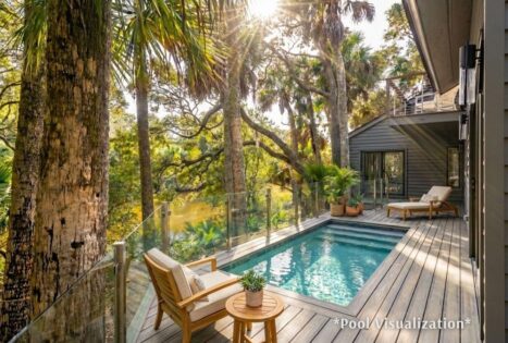 Pam Harrington Kiawah Listing with Pool Rendering