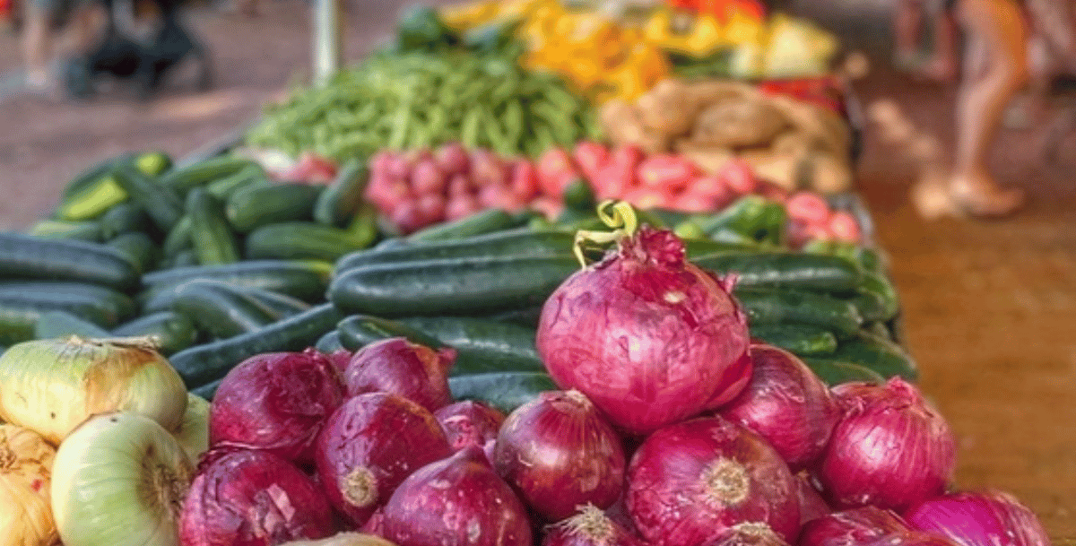 Fresh produce at Kiawah Island farmers market