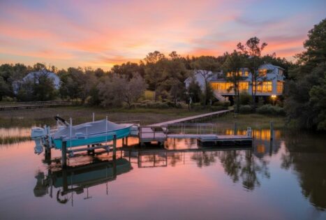 Johns Island SC Waterfront home with dock